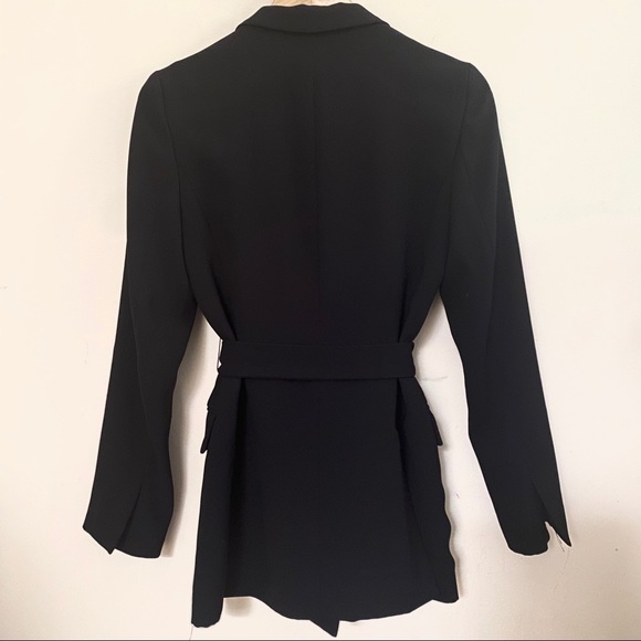 SOLD Zara Black Jacket Blazer Women’s Size Small - Picture 6 of 9